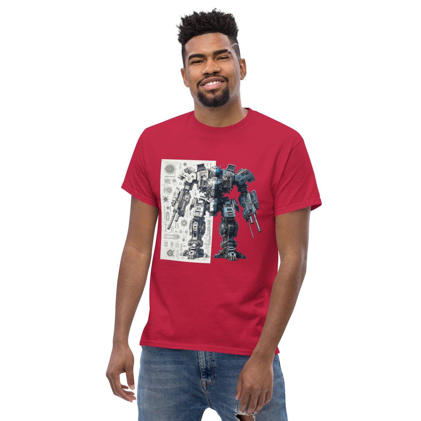 Men's Mech BluePrint Classic Tee