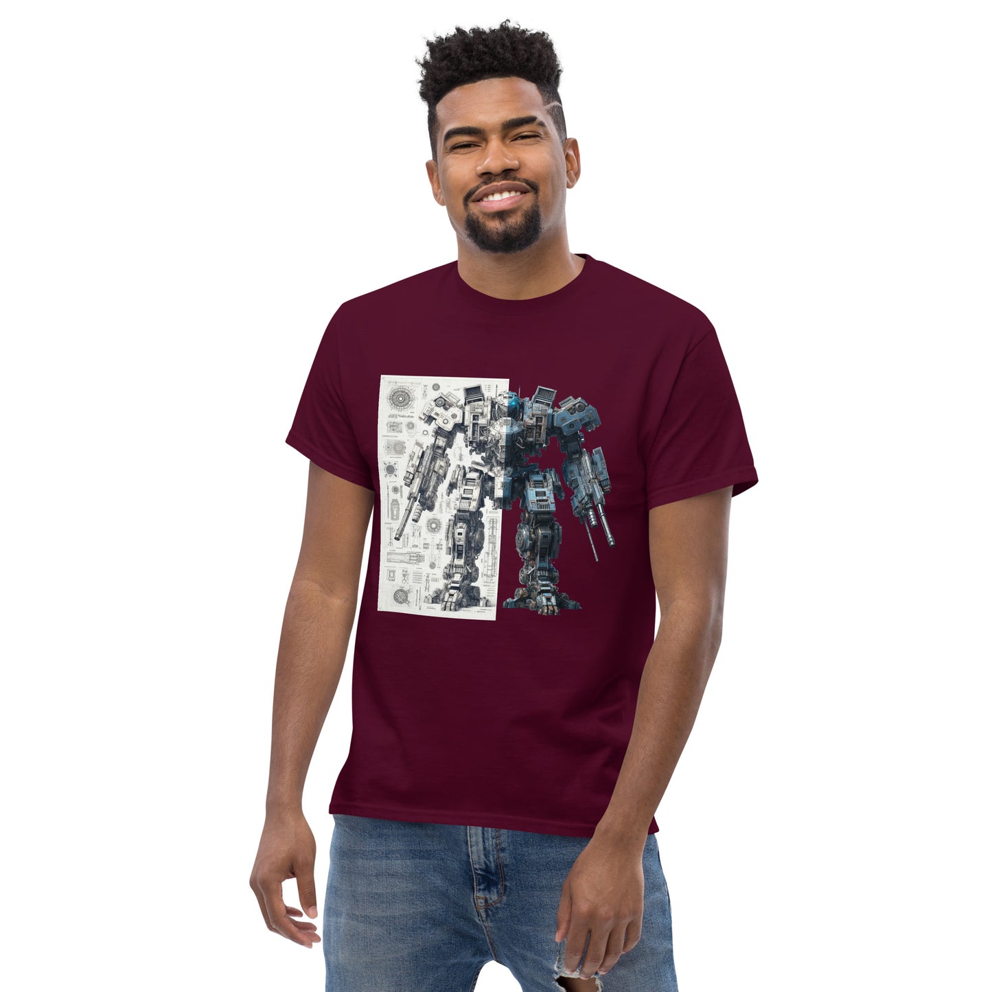 Men's Mech BluePrint Classic Tee