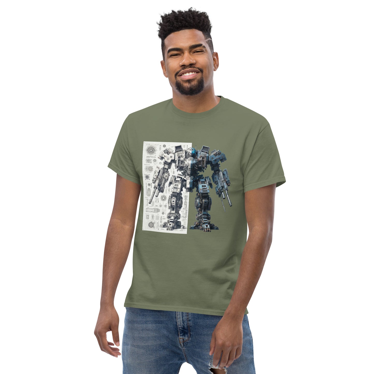 Men's Mech BluePrint Classic Tee