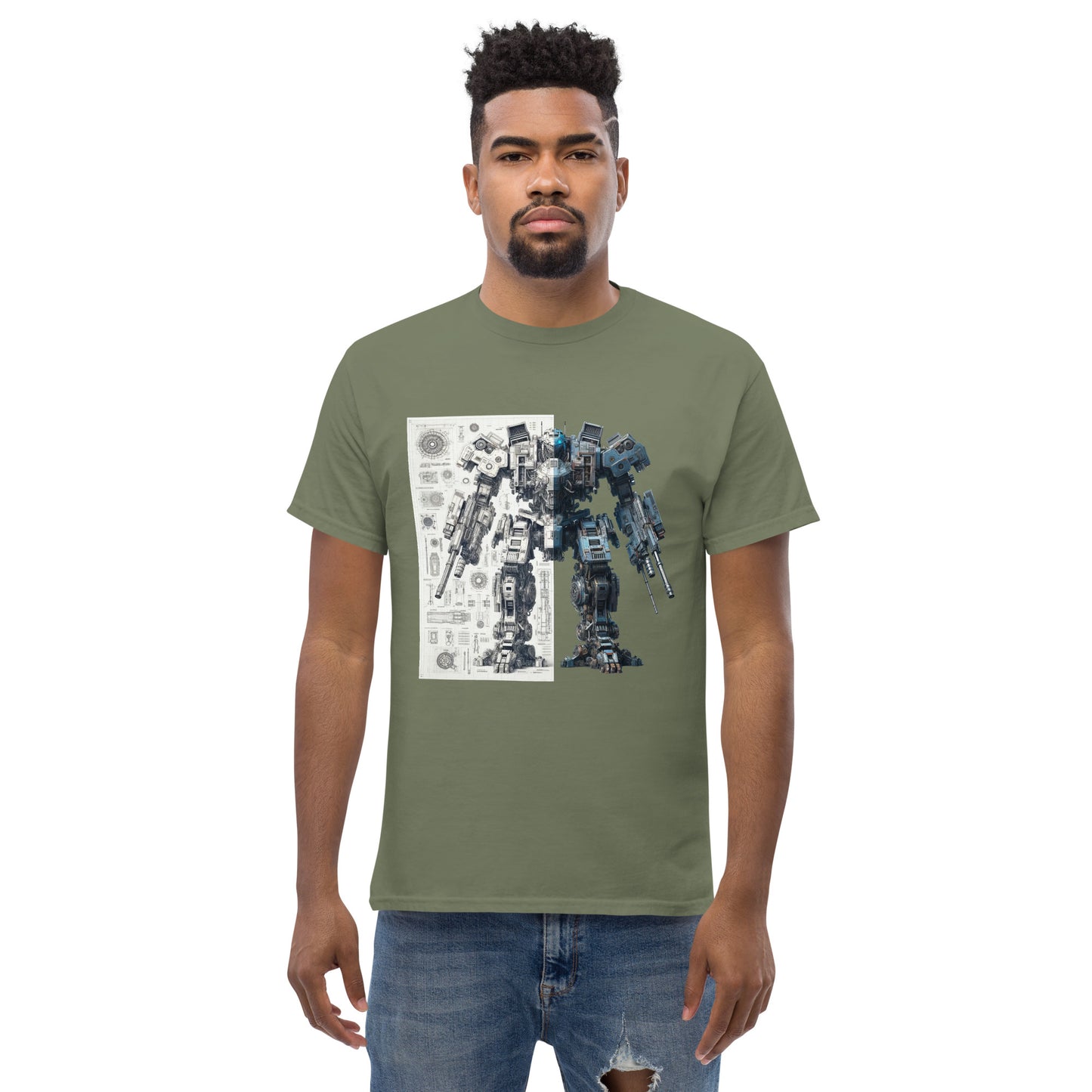 Men's Mech BluePrint Classic Tee