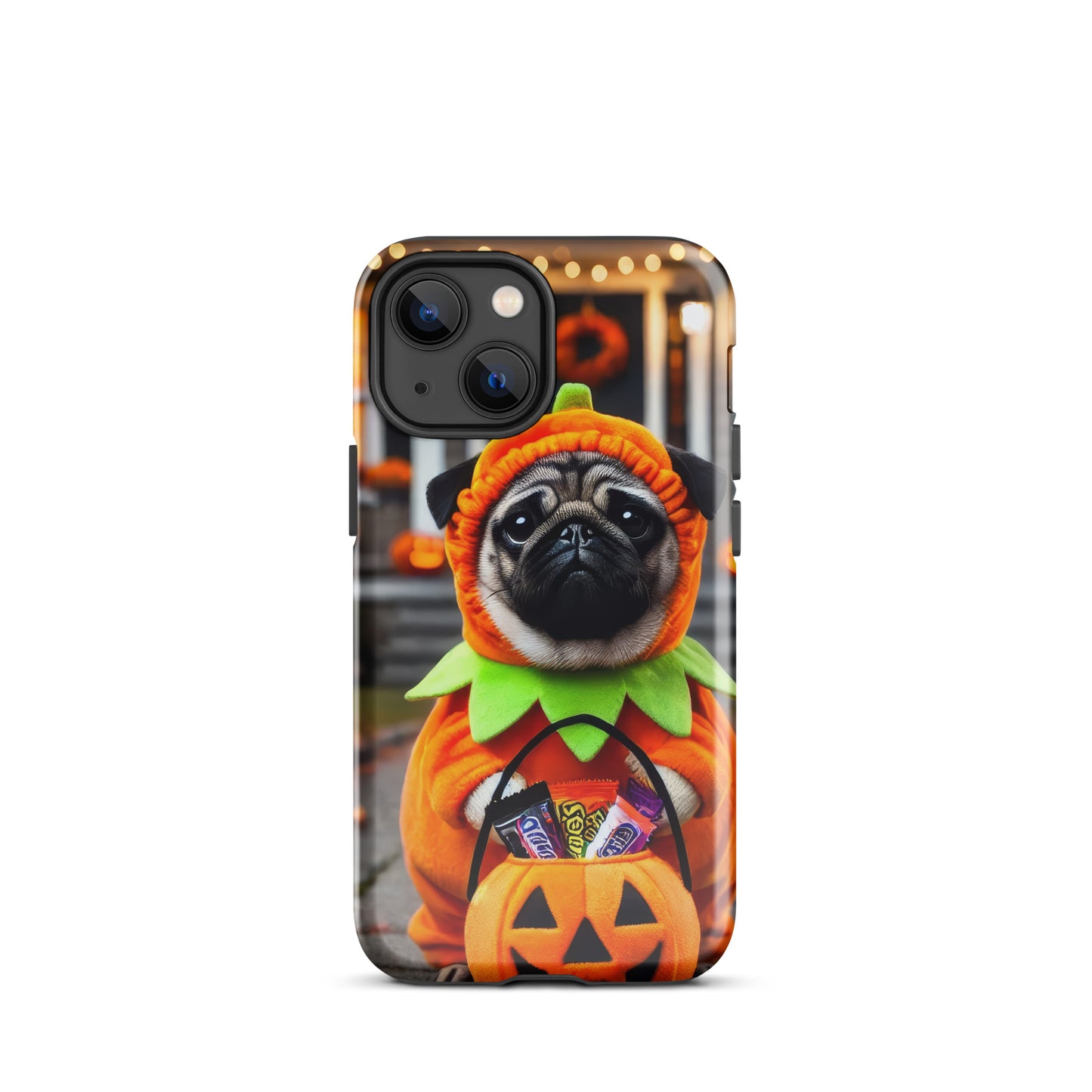 Pug Pumpkin Halloween Tough Case for iPhone®