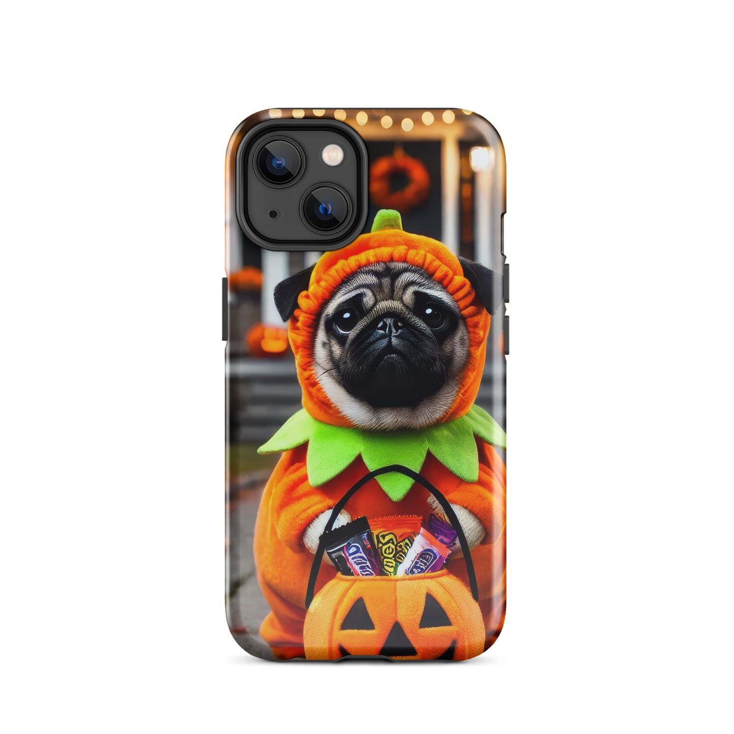 Pug Pumpkin Halloween Tough Case for iPhone®