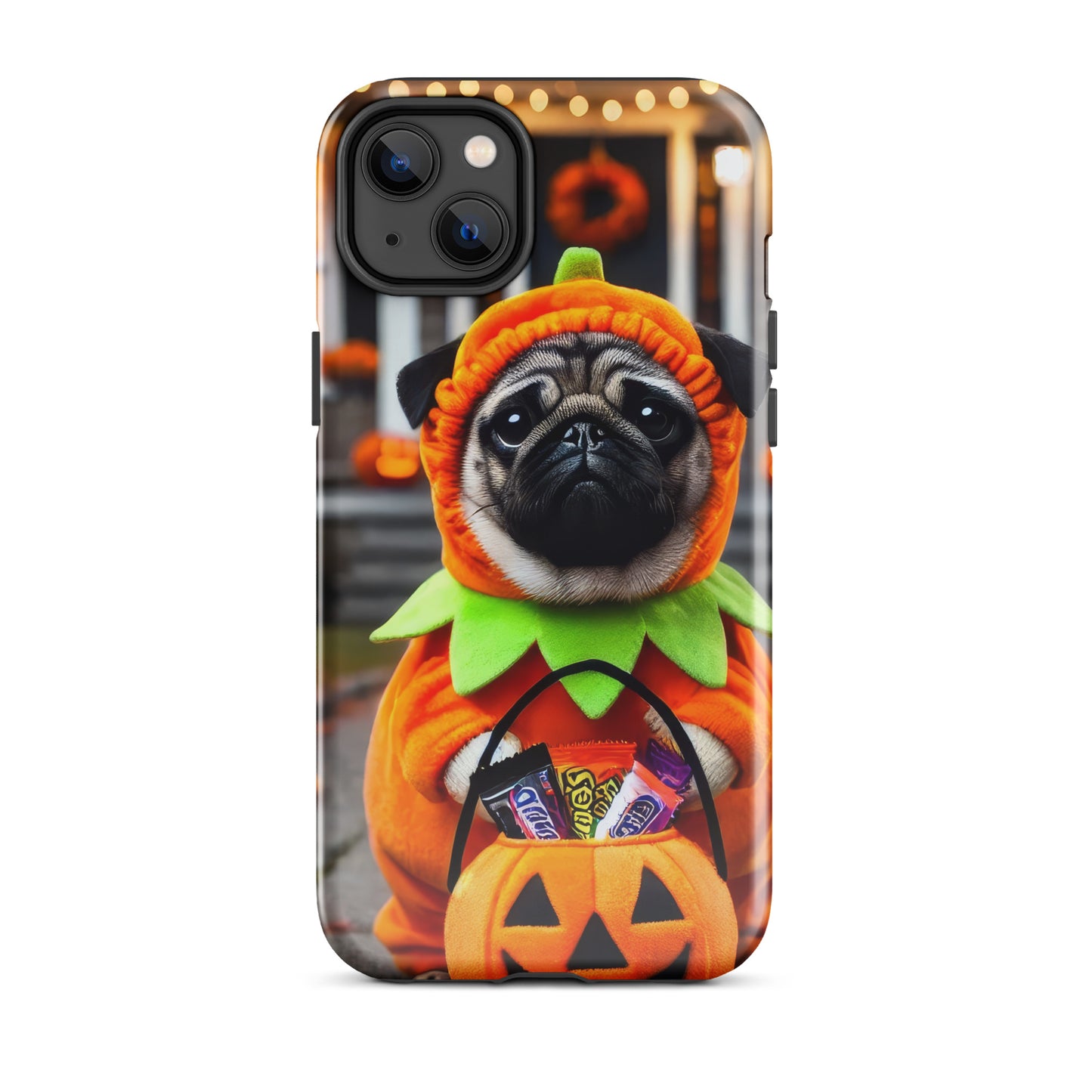 Pug Pumpkin Halloween Tough Case for iPhone®