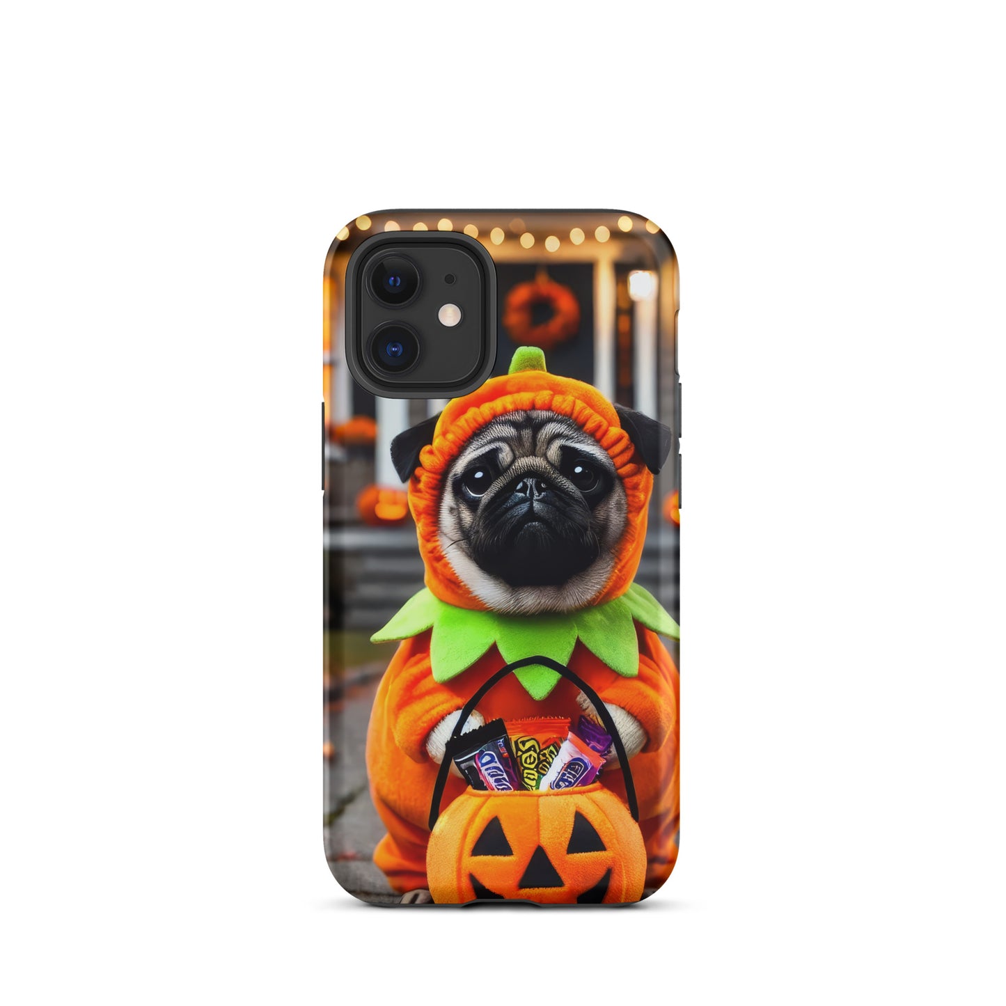 Pug Pumpkin Halloween Tough Case for iPhone®