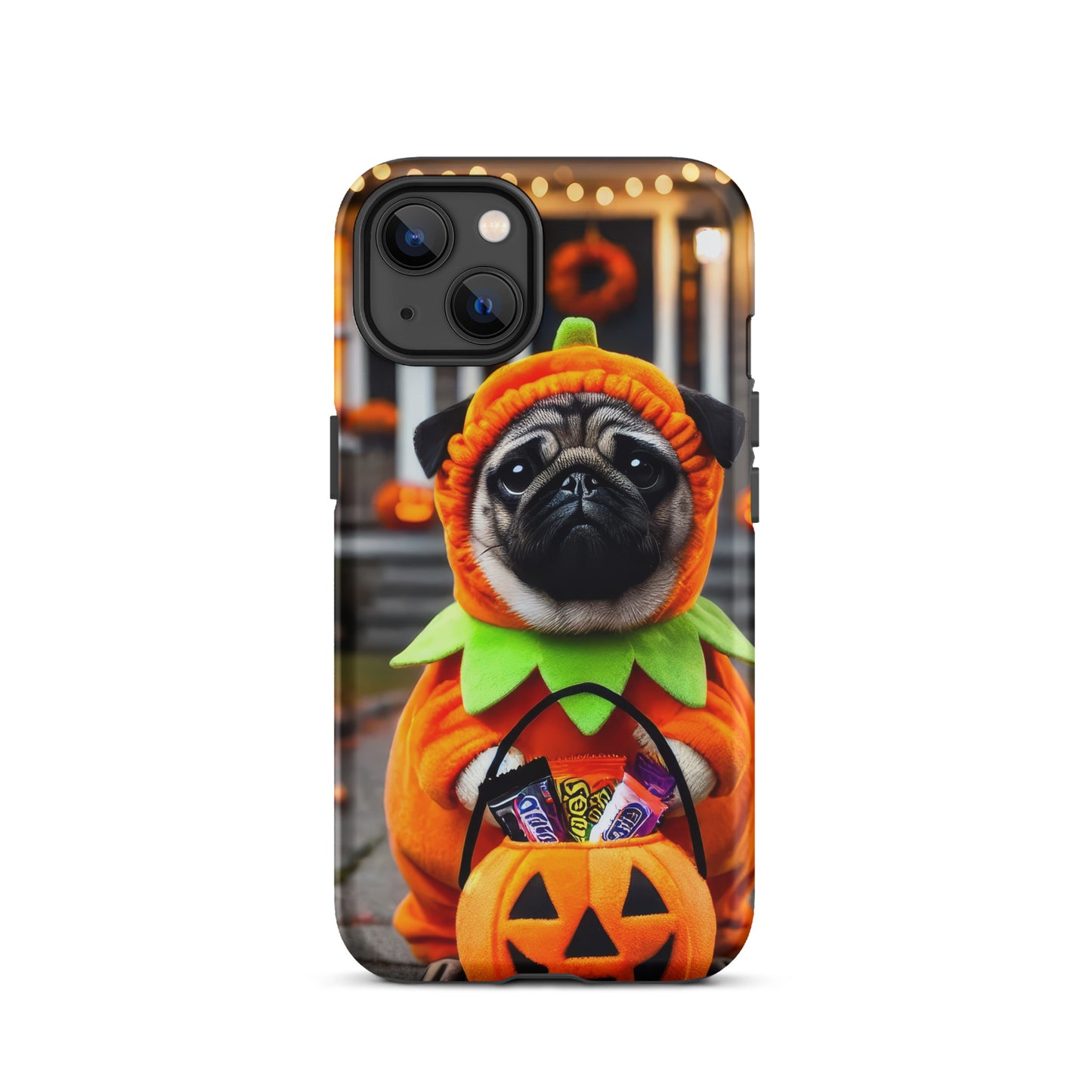 Pug Pumpkin Halloween Tough Case for iPhone®