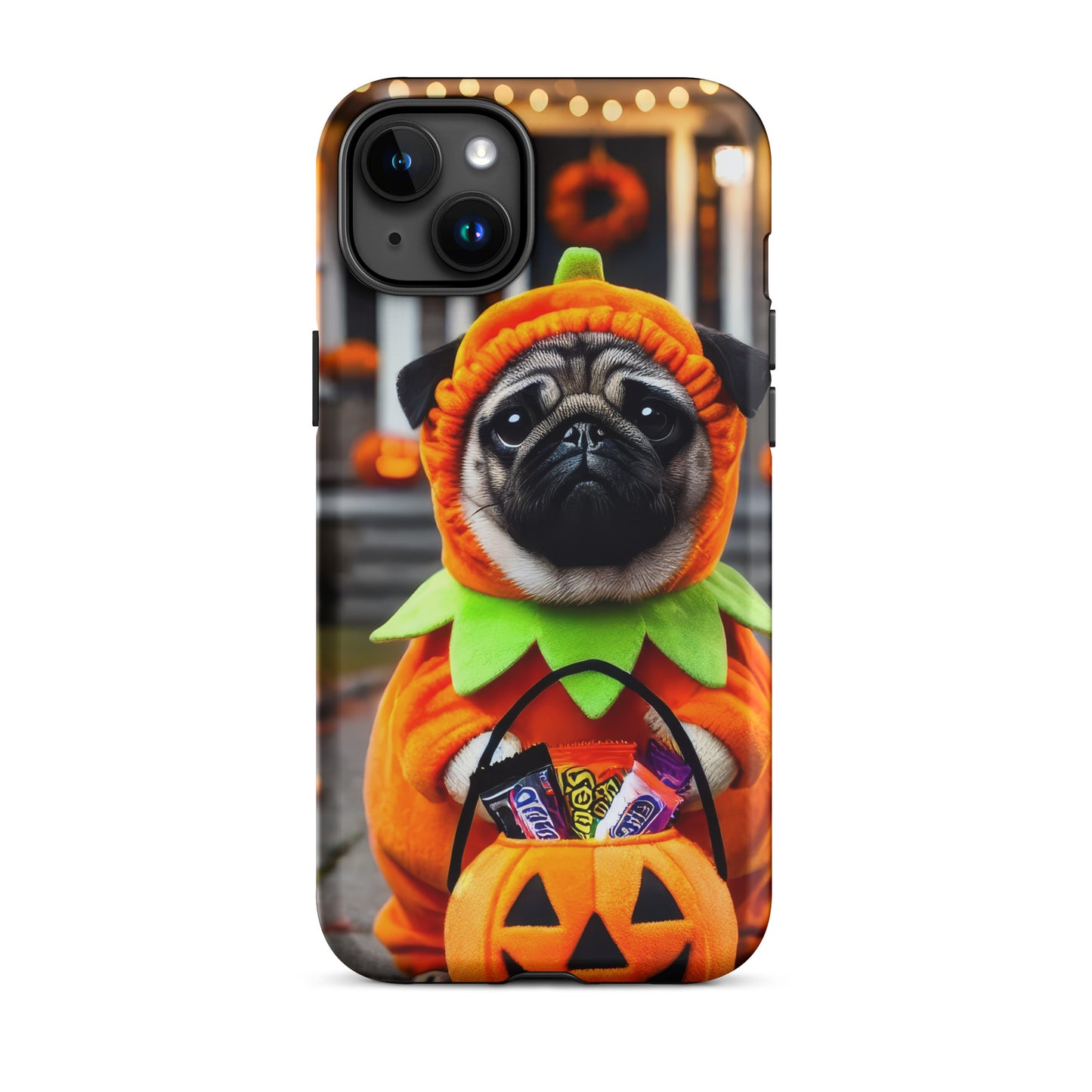 Pug Pumpkin Halloween Tough Case for iPhone®