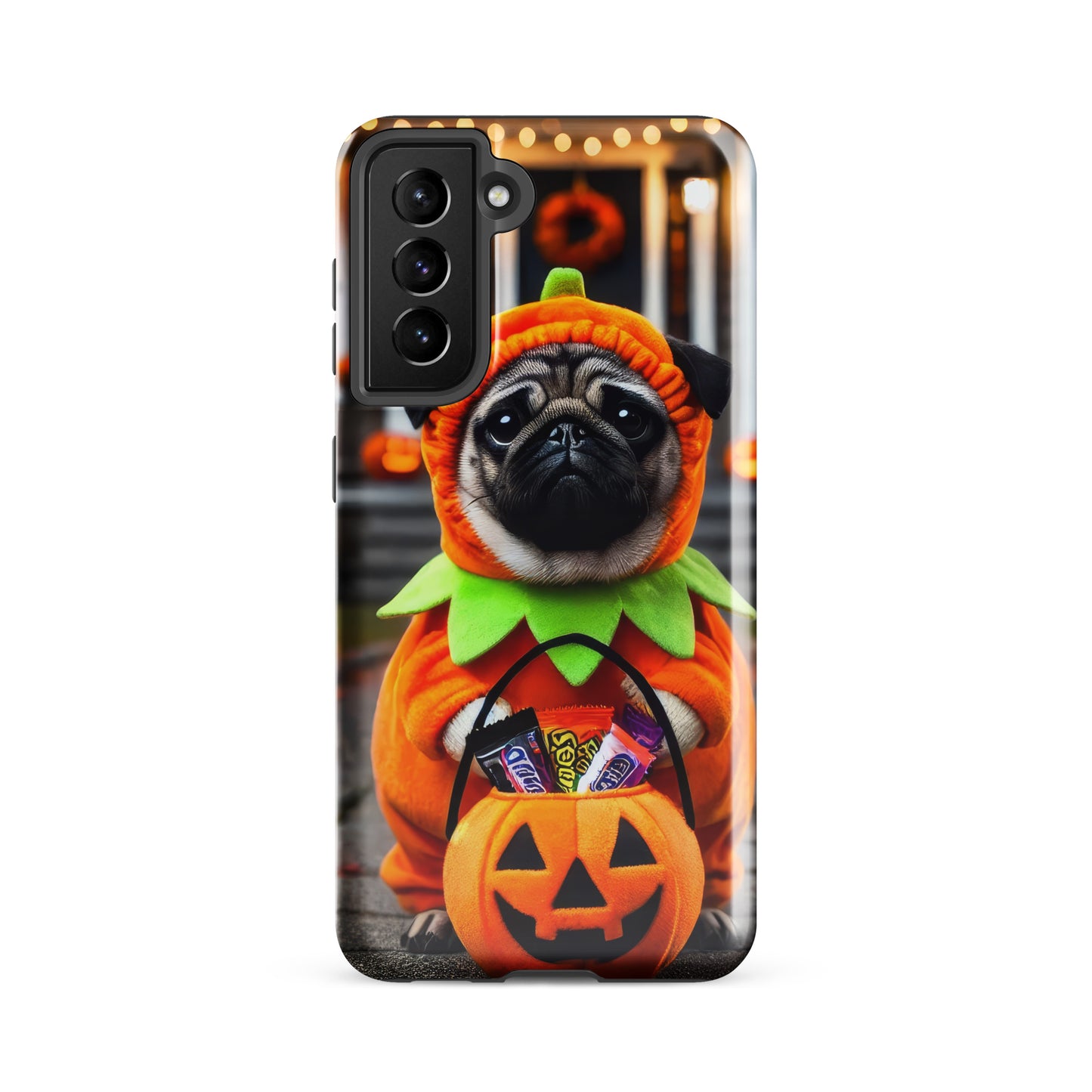 Pug Pumpkin Halloween Tough case for Samsung®