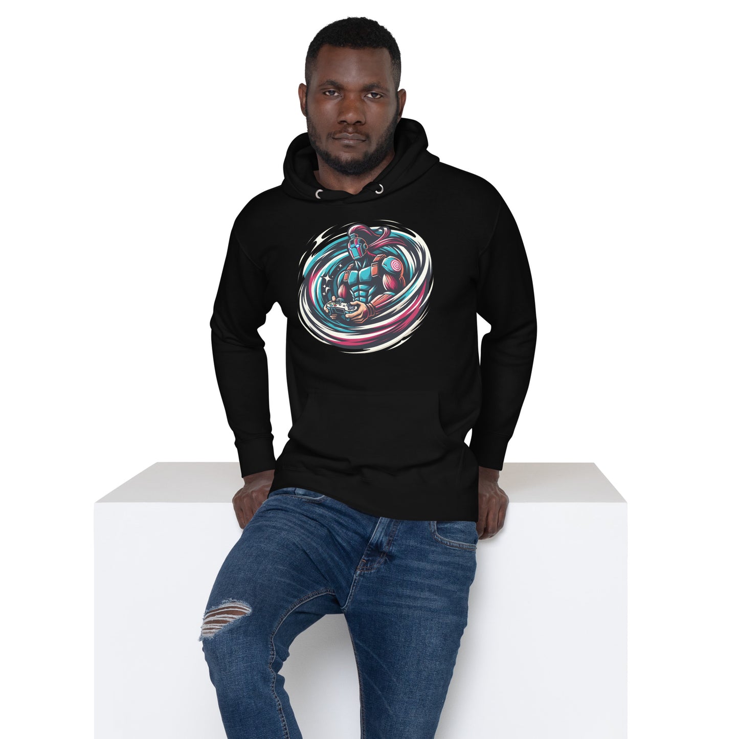 Gamer Hero Hoodie (Front Image)