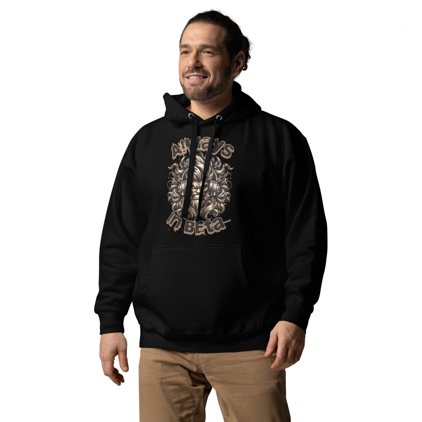 Always in Beta Hoodie (Front Image)