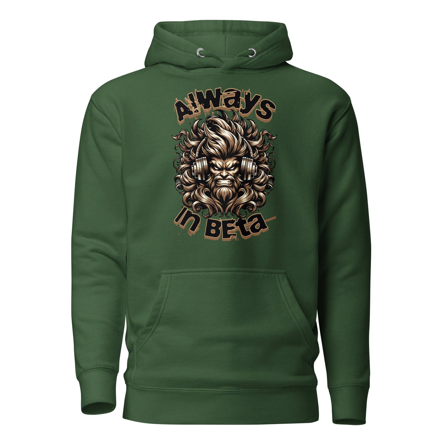 Always in Beta Hoodie (Front Image)