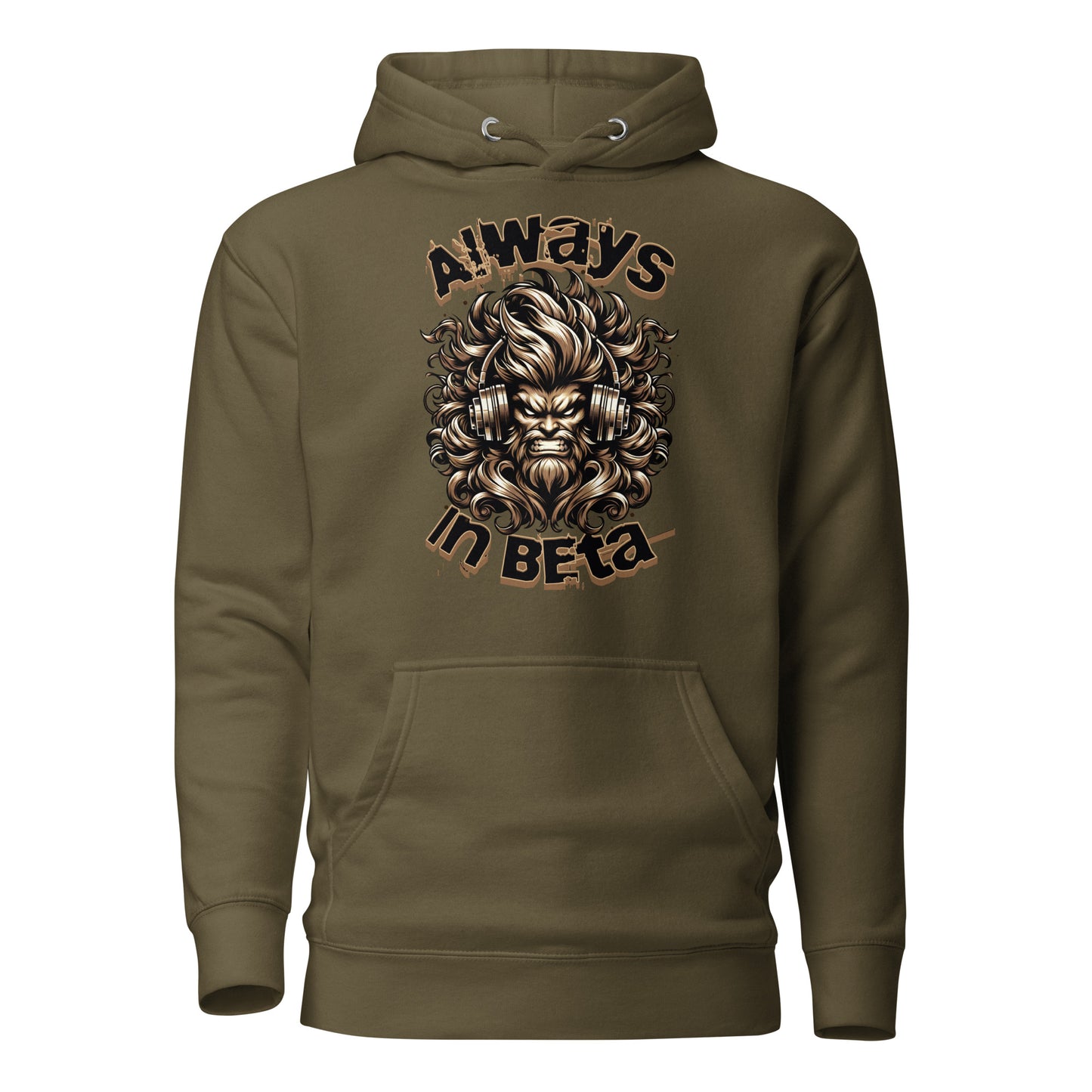 Always in Beta Hoodie (Front Image)