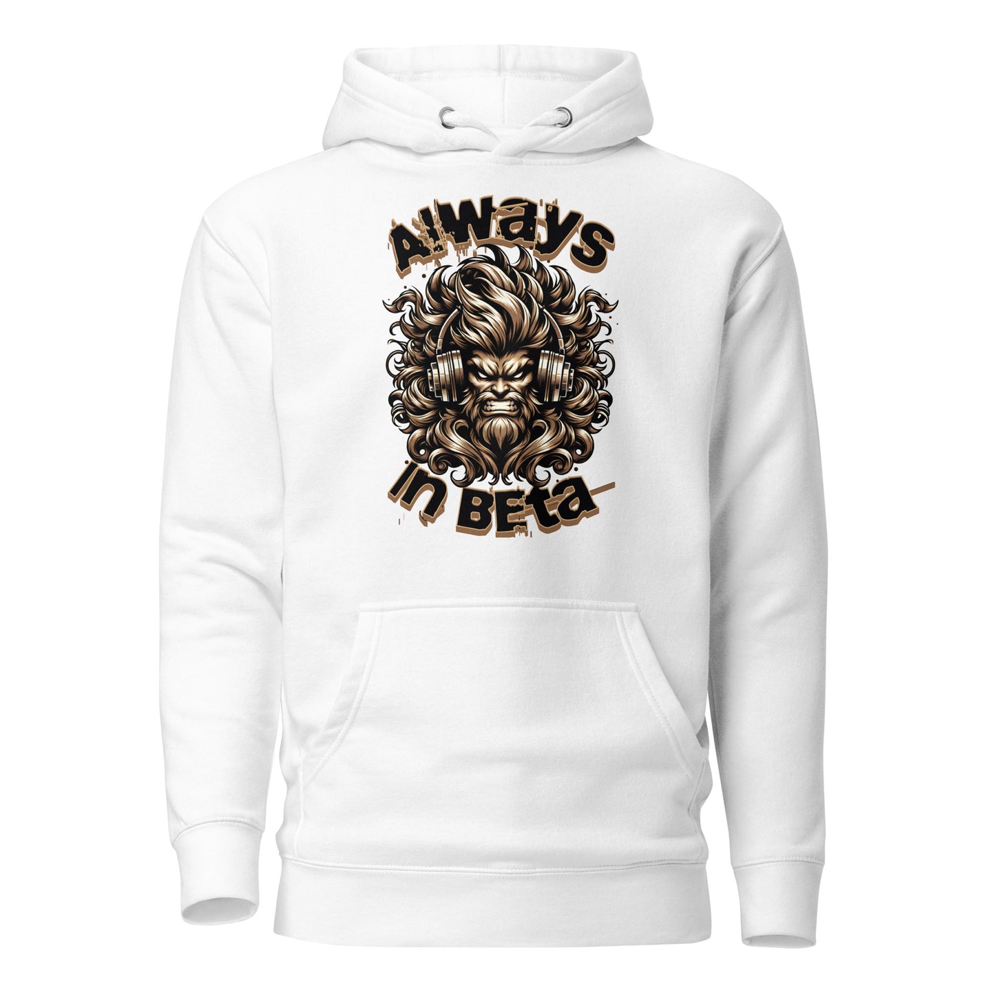 Always in Beta Hoodie (Front Image)