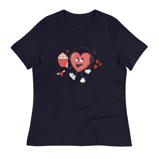 Listen to your Heart Women's Relaxed T-Shirt